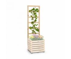 Blumfeldt Modu Grow 50 UP Treillis pour carré potager , 151 x 100 x 3 cm , bois de pin massif - Accessoires de culture