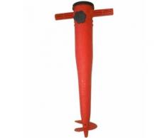 Pincho porte-parapluie 23-35 mm plastique 32 cm rouge - Mobilier de Jardin