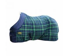 Weatherbeeta - Couverture polaire (11.6 cm) (Bleu marrine/ vert) - UTWB672 - Selle et tapis de selle