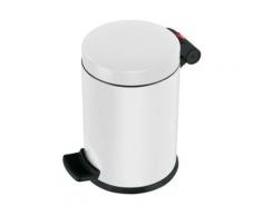 Hailo 640543 trento 4 poubelle salle de bain blanc 704460 - Poubelle