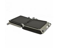 Kitchenchef kcp-rg1019 grille double-contact dessus de table electrique 2000w noir, gris barbecue et grill - Grillade et barbecue