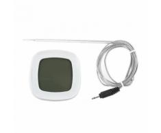 Thermomètre Numérique Avec Fonction Minuterie Écran Tactile Sonde Normale - Accessoires pour barbecue et fumoir