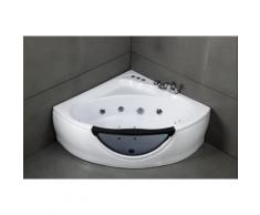 Baignoire d'angle balnéo 135x135 CARAIBES** - Installations salles de bain