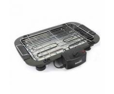 Barbecue Électrique Basic Home 2000W Noir (52 X 52 x 38 cm) - Cuisiner en extérieur