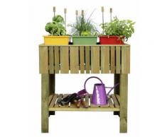 Jardipolys - Carré potager 6 bacs de couleur Vertikal - Jardinières et bacs