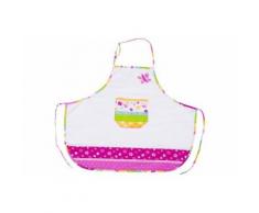 Goki TABLIER DE CUISSON SUSIBELLE B63 X H50 CM BLANC / ROSE - Cuisine créative