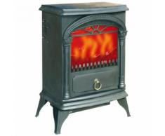 Poêle électrique Niklas Santorini effet flamme vive 1800 W 41 x 25 x H55 cm - Cheminée électrique