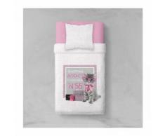 Parure de lit enfant 140x200 addict cat - Today - Linge de lit