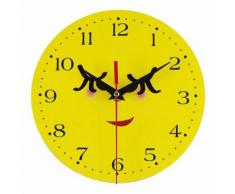 Style de Creative Non-Coutil Silencieux Antique Bois Horloge Murale Pour La Maison Cuisine Multicolore PL403 - Décoration murale