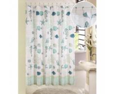 Rideau de douche hippocampe bleu - Rideaux et stores