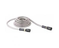 Tuyau d'arrosage extensible en acier avec pistolet 7 jets - 10 à 15 m - Accessoires d'arrosage