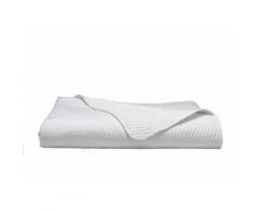 Couvre-lit Lutèce Blanc 180x240 cm Anne de Solène - Linge de lit