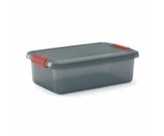kis malle multifonctions k latch box m - 28 l - gris fumé - Rangement de l'atelier