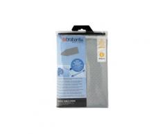 BRABANTIA - 317309 - HOUSSE DE REPASSAGE - COTON MÉTALLISÉ / MOUSSE - 2 MM - GRIS - Accessoire de cuisine