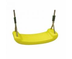 Siège de Balançoire en Plastique pour Enfants,Jaune 40*17*4cm - Balançoire / Portique Multi-activités