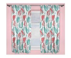 Ariel La Petite Sirène - Double Rideaux Enfant - 135 cm - Linge de lit