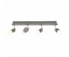 Brilliant Barres ponctuelles Run argent - Appliques et spots