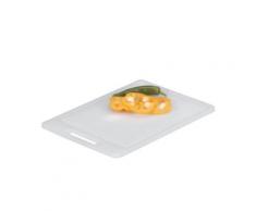 Zeller 26063 planche à découper en plastique blanc 34,5 x 24,5 cm - Ustensile de cuisine