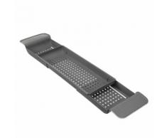 Étagère de baignoire extensible Caddy Rack Support de douche Rack noir - Rangement de l'atelier