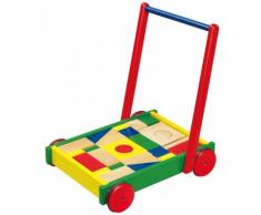 Chariot à pousser / Chariot de marche blocs en bois bébé enfant 1an+ - Trotteurs