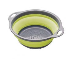 KITCHEN CRAFT COLOURWORKS PASSOIRE PLIABLE VERT 24 CM - Ustensile de cuisine