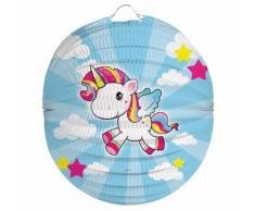 Lampion Licorne 22cm - Autres