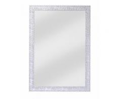Miroir Salle de bain Oslo Small Rect. L Rectangle Argent poli 57 X 82 - Miroir