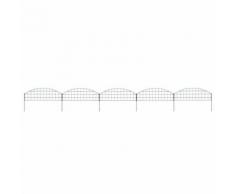 vidaXL Ensemble de clôture voûtée d'étang 77,3x26 cm Vert - Clôtures et grillages