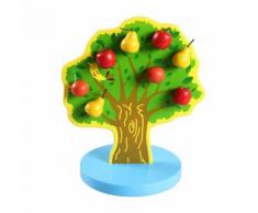 Chaîne en Bois Arbre Puzzle Éducatif Développement Bébé Enfants Formation Jouet Multicolore WEN281 - Jouet multimédia
