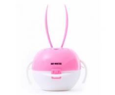 Baby Monsters service de table Bunny 24+ mois 5 pièces rose - Range couverts