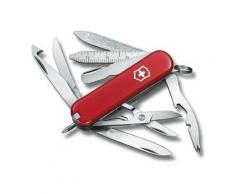 Couteau Suisse de Poche - Victorinox MiniChamp - 0.6385 - Rouge - 16 Outils - Couteau