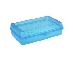 Okt 2053900 click-boîte plastique bleu transparent taille maxi 10695632000 - Accessoires de rangement