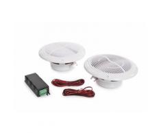 Haut parleurs plafonniers amplificateur sans fil 2 x 6.5", - Équipements électriques domotique