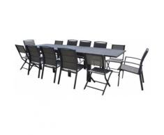 Wilsa Garden - Salon de jardin design 12 personnes Modulo - Mobilier de Jardin