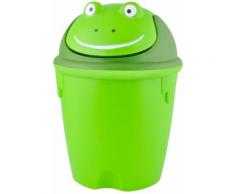 Poubelle animal salle de bain et chambre enfant Grenouille - Poubelle à couches