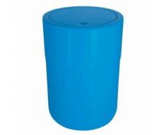 Cocco poubelle salle de bain - 26 x 19 x 19 cm - bleu 10.17226 - Poubelle