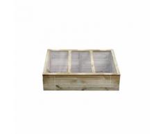 Serre chassis en bois Vérone en pin sylvestre traité autoclave classe III - Mobilier de Jardin