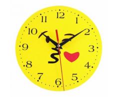 Style de Creative Non-Coutil Silencieux Antique Bois Horloge Murale Pour La Maison Cuisine Multicolore PL404 - Décoration murale