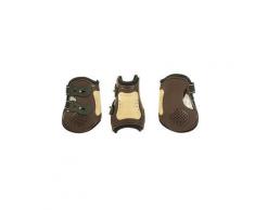 Proteges boulets -Air-HKM Marron-Beige Cheval - Selle et tapis de selle
