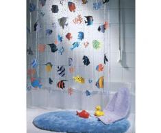 Spirella 10.21960 rideau de douche fish multicolor vinyl 180 x 200 cm - Rideaux enfant