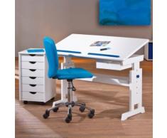 Paris Prix - Bureau Enfant Pupitre school 109cm Blanc - Bureaux enfant et accessoires