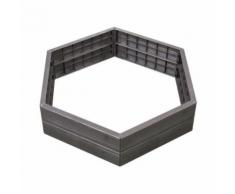 garantia carré potager ergo set 6 parois base avec fixations - Jardinières et bacs