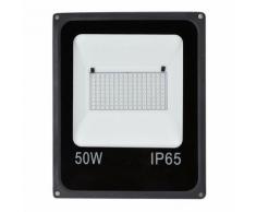 Lampe-spot RVB imperméable extérieur 50W LED avec télécommande - Appliques et spots