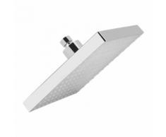 Pommeau de Douche LED Douchette Carré Lumière Colorée Design Moderne Robuste - Accessoires outils à main