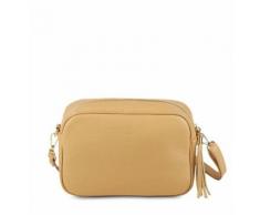 Sac en cuir GABY couleur camel marque MAISON HERITAGE - Sacs à main