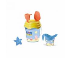 SEAU GARNI Ø 17 + ARROSOIR Peppa Pig - jeux de plage