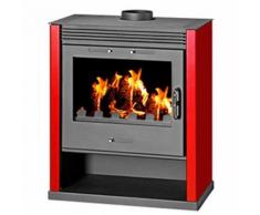 Poele A Bois RUBIN 13.0Kw H85xL69xP44 - Cheminée électrique
