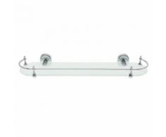 52CM Verre Salle De Bains Baignoire De Stockage Rectangle Ellipse Étagère B-ovale - Rangement de l'atelier