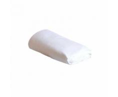 DUO Drap housse 2 en 1 BLANC 140x190 - Linge de lit