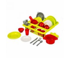 Egouttoir À Vaisselle Dinette 30 Accessoires De Cuisine - Vert - Cuisine